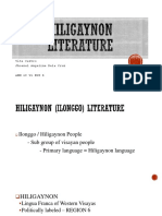 Hiligaynon Literature