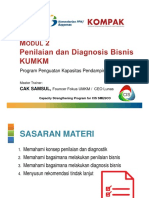 Modul 2 Penilaian Dan Diagnosis Bisnis