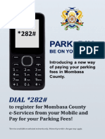 Mombasa County Eparking Flyer