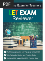 Licensure Examination For Teachers LET Exam Reviewer PDF