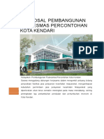 COVER Proposal Pembangunan PUSKESMAS