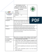 Sop Monitoring Status Fisilogis Klinik Sanny