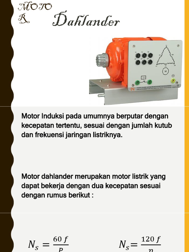Motor Dahlander | PDF