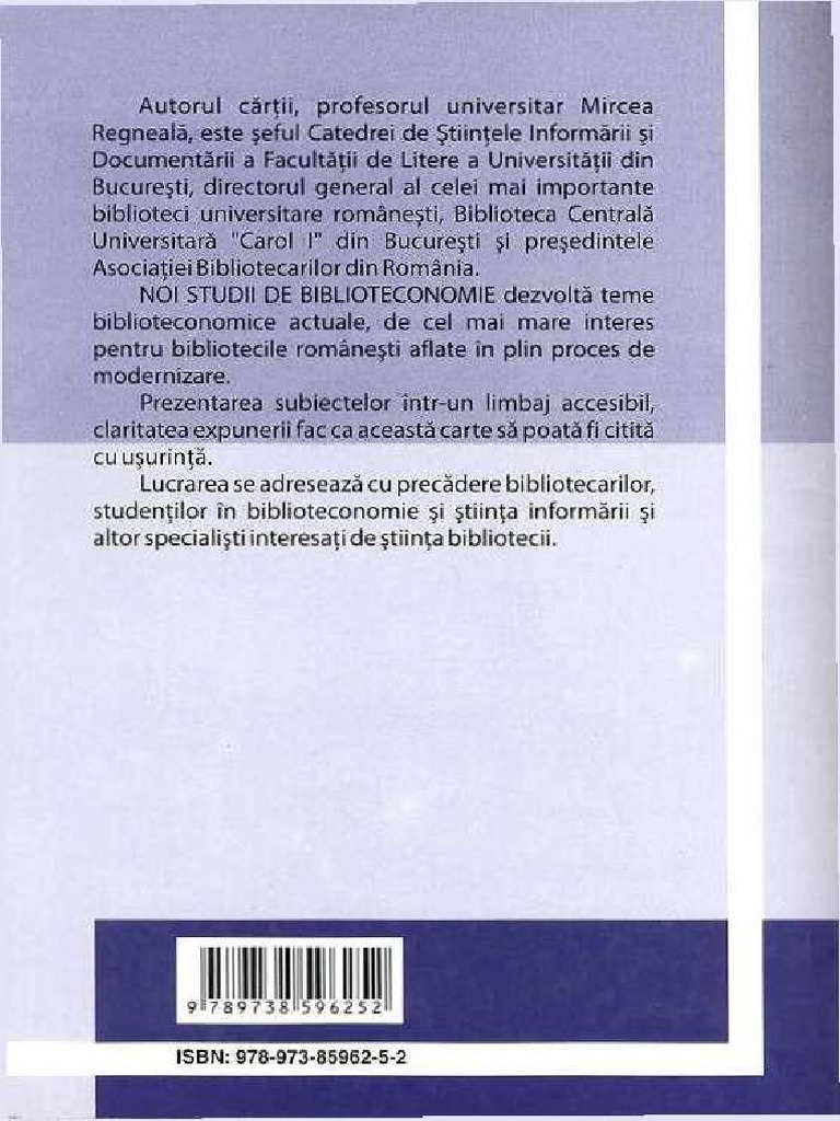 Correspondent Deliberate shipbuilding Noi Studii de Biblioteconomie PDF | PDF