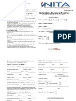 Industrial Attachment Contract