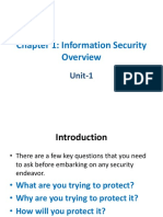 Chapter 1 Information Security Overview