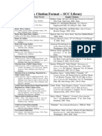 2009 MLA Citation Format - SCC Library: Sample Citations