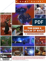 SimsVIPs Sims 4 Realm of Magic Game Pack PDF Guide Single Page PDF