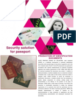 Security Solution For Passport