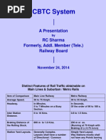 Introductory Handbook On CBTC | PDF | Train | Railway Safety