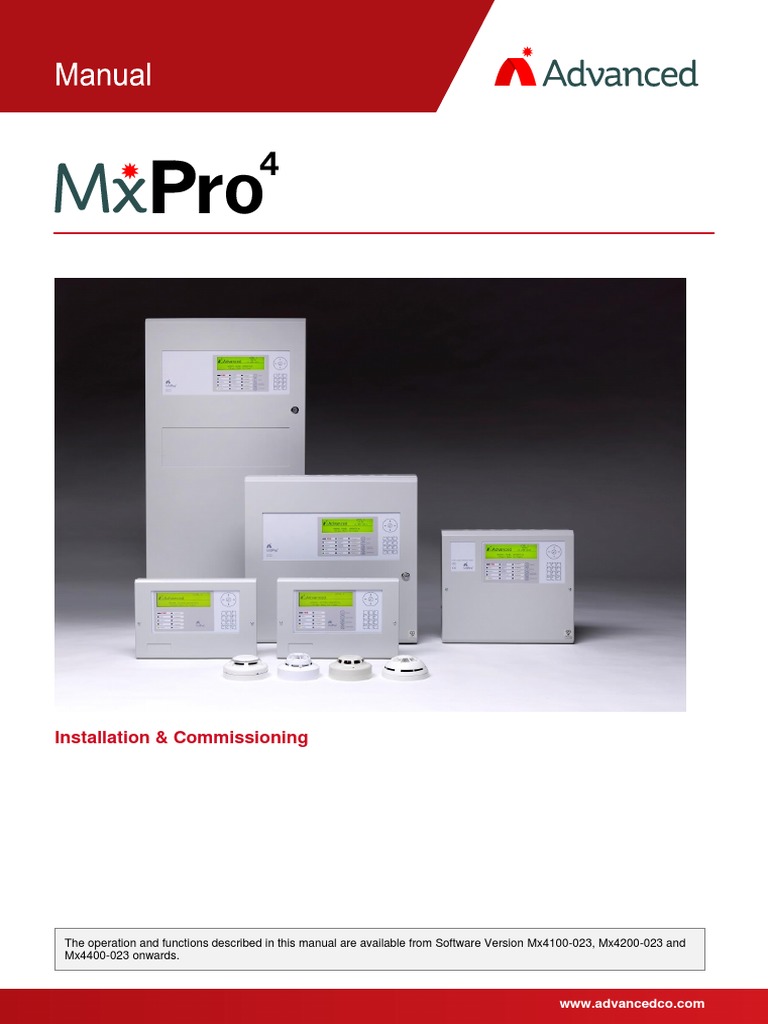 Advanced MX Pro 5 Installation Guide | PDF | Electrical Wiring ...