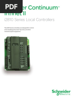 Andover Continuum Infinet II I2810 Datasheet