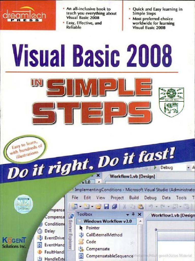 Visual Basic 2008 in Simple Steps | PDF