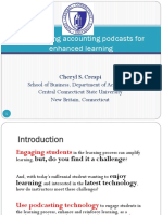 Investigating Accounting Podcasts For Enhanced Learning