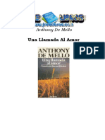 Una Llamada Al Amor - Anthony de Mello