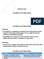 BL-8 Condition and Warenty