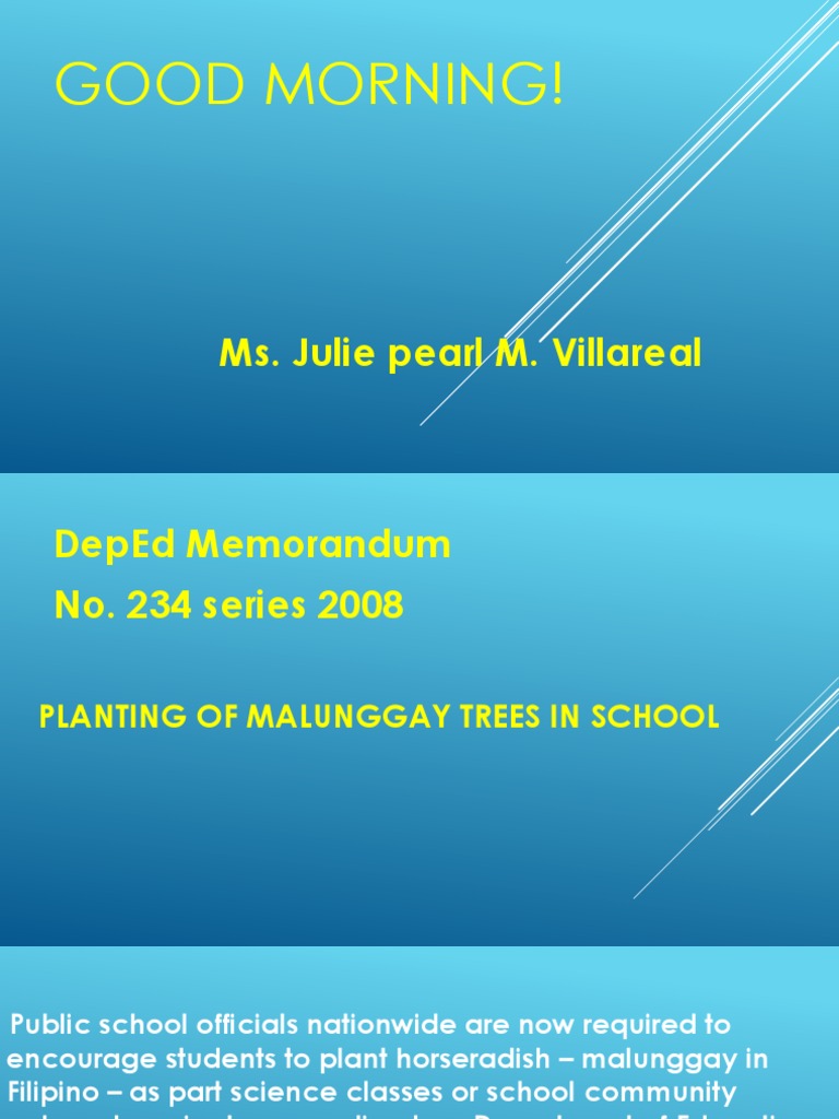 Deped memorandum no 234 series 2008 2 pdf