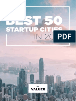 50 Best Startup Cities - Valuer