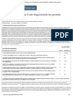 Deficiência de Vitamina D Não Diagnosticada em Paciente Hospitalizado - Médico de Família Americano