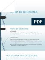 Teoria de Decisiones