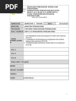 Borang Pemarkahan Unduk Ngadau Pdf