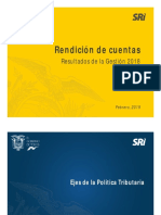 Rendición de Cuentas SRI 2018 - Web PDF
