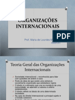 #06 - Organizações Internacionais - Profª Maria de Lourdes