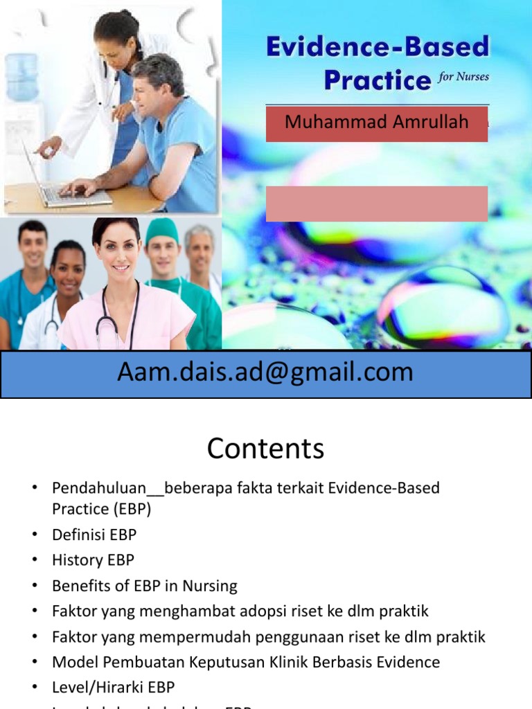 Evidence-Based Practice dalam Keperawatan | PDF | Pengembangan Diri ...