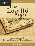 The Lost 116 Pages Reconstructing The Bo