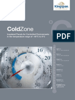 ColdZone Insulated Panels For Controlled Environments EN PDF