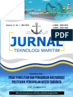 Jurnal Teknologi Maritim Vol 2 No 1 2019 PDF