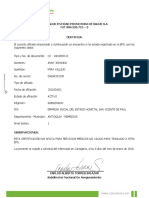 Certificado de Afiliacion 1001809112