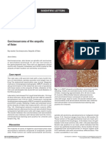 Carcinosarcoma of The Ampulla of Vater PDF