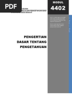Download Pengertian Pengetahuan  by Aris Soebakti SN44277890 doc pdf