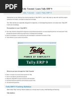 Tally ERP 9 + Practical Assignment - Free Download PDF | PDF | Invoice ...