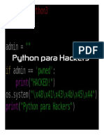 Python para Hacking de Redes