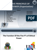 00 THE FIVE PRINCIPLES OF ETHICAL POWER (Organization