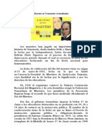 15 de Enero Día Del Maestro en Venezuela