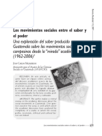 Dialnet LosMovimientosSocialesEntreElSaberYElPoder 4000223 PDF