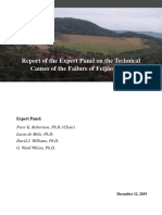 Report of the Expert Panel on the Technical Causes of the Failure of Feijão Dam I