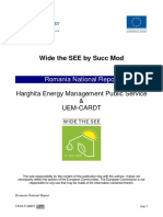 National Report On Thermal Solar Energy Exploitation With Focus On Domestic Hot Water Installations - Romania