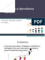 Creșterea Și Dezvoltarea