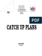 Catch Up Plans Cover Page