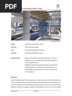 Case Study Muscat International Airport PDF