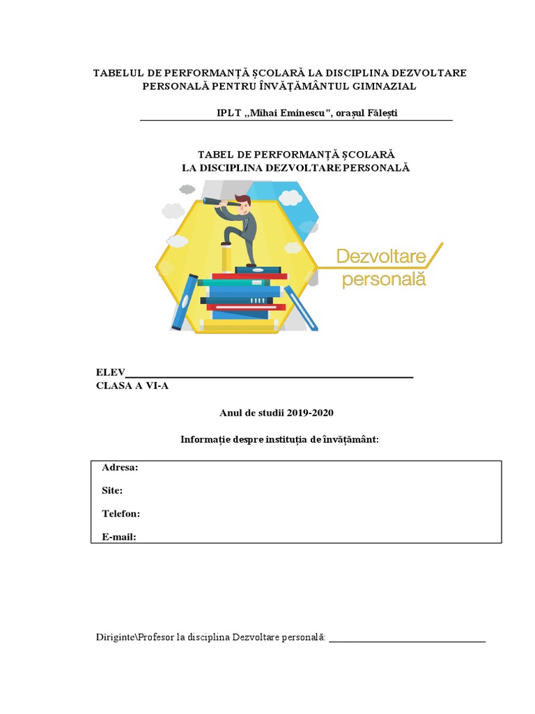 Tabel de Performanta | PDF
