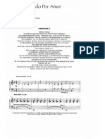 Partitura - Tudo Por Amor (LSF) - Score (Piano - SATB) - CPC