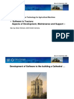 Software in Tractors Aspects of Development Maintenance and Support - Part 2 PDF