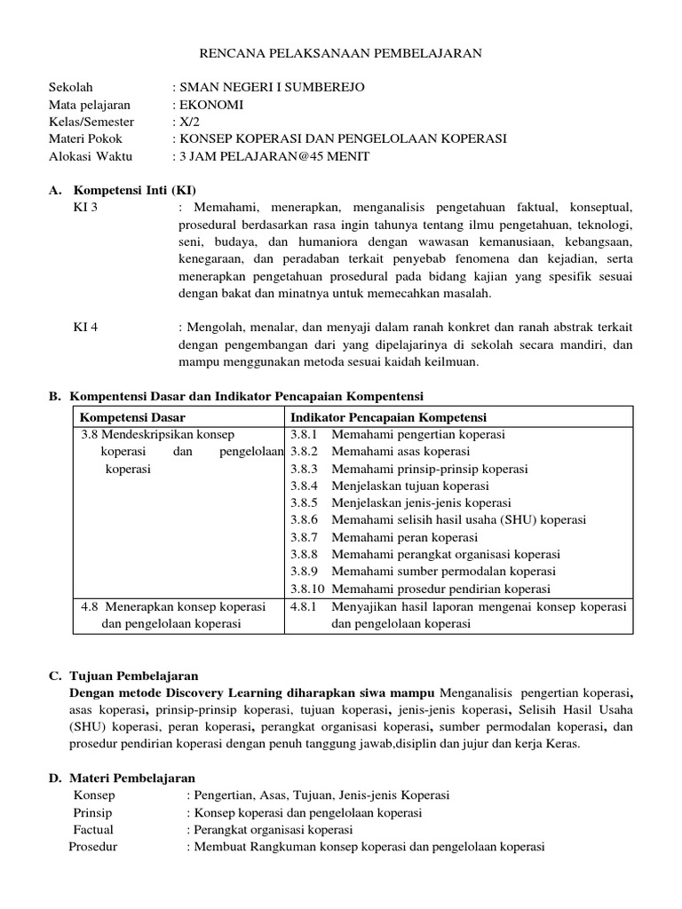 3 8 Konsep Koperasi Dan Pengelolaan Koperasi Docx
