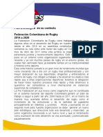 Plan Estratégico Colombia Rugby