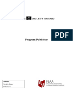 Program Publicitar